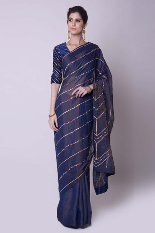 Shimmer Ggt Embroidered Saree