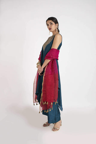Co-ordinated Kurta Set with Dupatta - Kavvach 