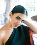 One-shoulder toga + Pant set