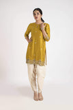 Scallop Kurta & Dhoti Pant Set