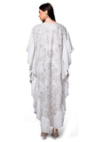 White Linen Kaftan - Kavvach 