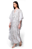 White Linen Kaftan - Kavvach 
