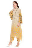 Printed Kurta with Dhoti Pant - Kavvach 