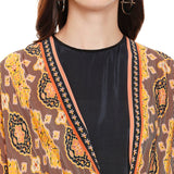 Kaftan Type Asymmetric Top & Pant Set - Kavvach 