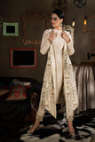 Embroidered Halter Jacket With Kurta Pants - Kavvach 