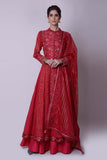 Shoulder Yoke Anarkali Set