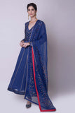 Anth V Neck Anarkali - Kavvach 