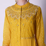 Assymetrical Anarkali - Kavvach 