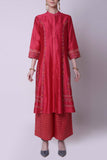 Princess Seam Embroidered Kurta Set