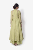 Shoulder Yoke Anarkali Embroidery - Kavvach 