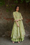 Shoulder Yoke Anarkali Embroidery - Kavvach 