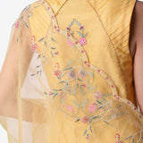 Sleevless Yoke Anarkali - Kavvach 