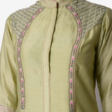 Princess Tunic With 3d Embroidery