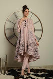 Baby Pink Embroidered Jacket Set - Kavvach 