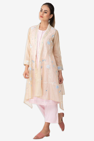 Floral Shrug Set - Kavvach 