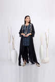 Jaal Printed Kurta with embellished jacket and dhoti pants