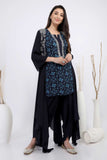 Jaal Printed Kurta with embellished jacket and dhoti pants