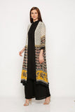 Pin-Tuck Kurta and Palazzo with Jacket Set - Kavvach 
