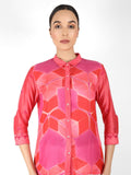 Kaleidoscope High Low Shirt - Kavvach 