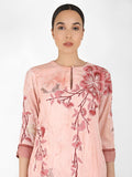 Marble Print Summer Garden Tunic - Kavvach 