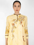 Marble Print Summer Garden Tunic - Kavvach 
