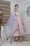 Baby Pink Embroidered Anarkali Set - Kavvach 
