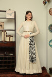 Powder Green Anarkali - Kavvach 