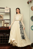 Powder Green Anarkali - Kavvach 