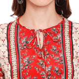 Printed Kurta & Dhoti Pant Set - Kavvach 