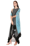 Sleeveless Drape Dress with Cape - Kavvach 
