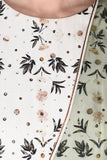 Ivory and green anarkali set - Kavvach 
