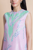 Gelato Printed & Embroidered Kurta - Kavvach 