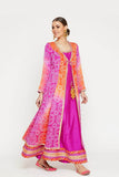 Bandhani Pink Suit - Kavvach 