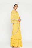 Yellow Saree - Kavvach 